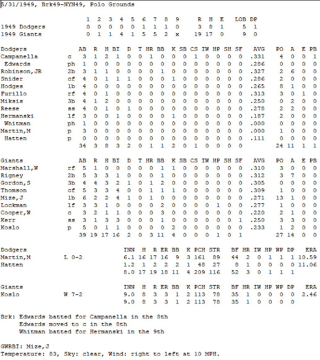 Diamond Mind Baseball Play By Play