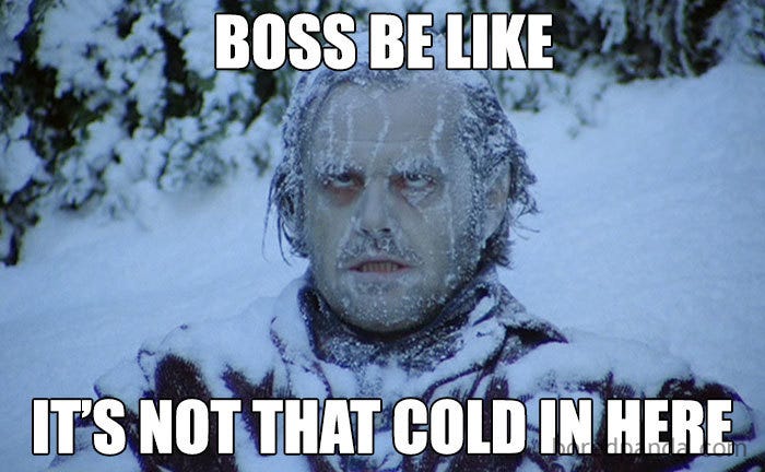 If You're Freezing In Your Office Then These 29 Memes Are For You | Bored  Panda