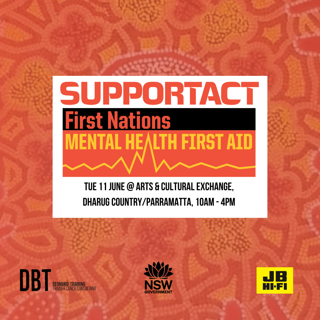 First Nations Mental Health First Aid Training – Dharug Country
