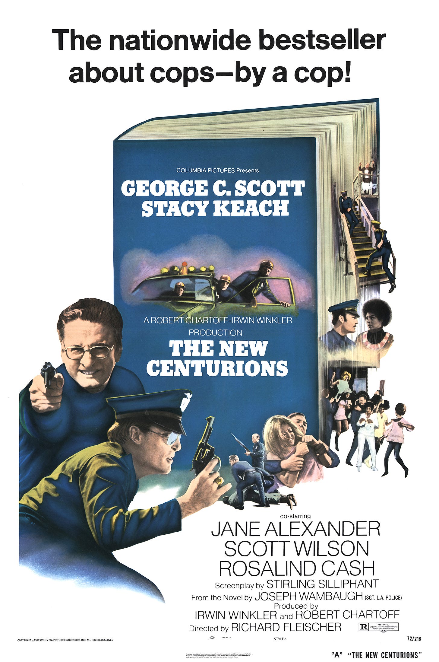 The New Centurions (1972) film poster