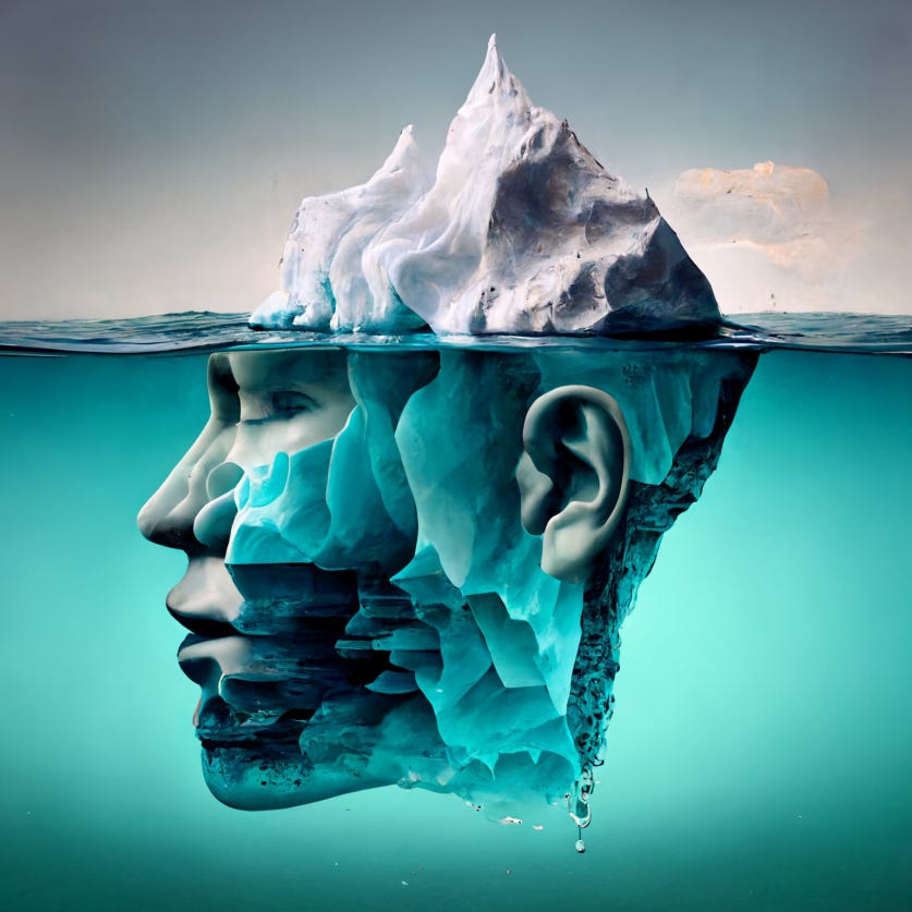 Your mind is an iceberg