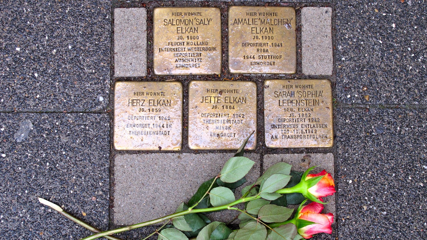 Stumbling Upon Miniature Memorials To Victims Of Nazis : NPR