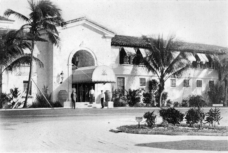  Figure 1: Front entrance of Surf Club in 1931