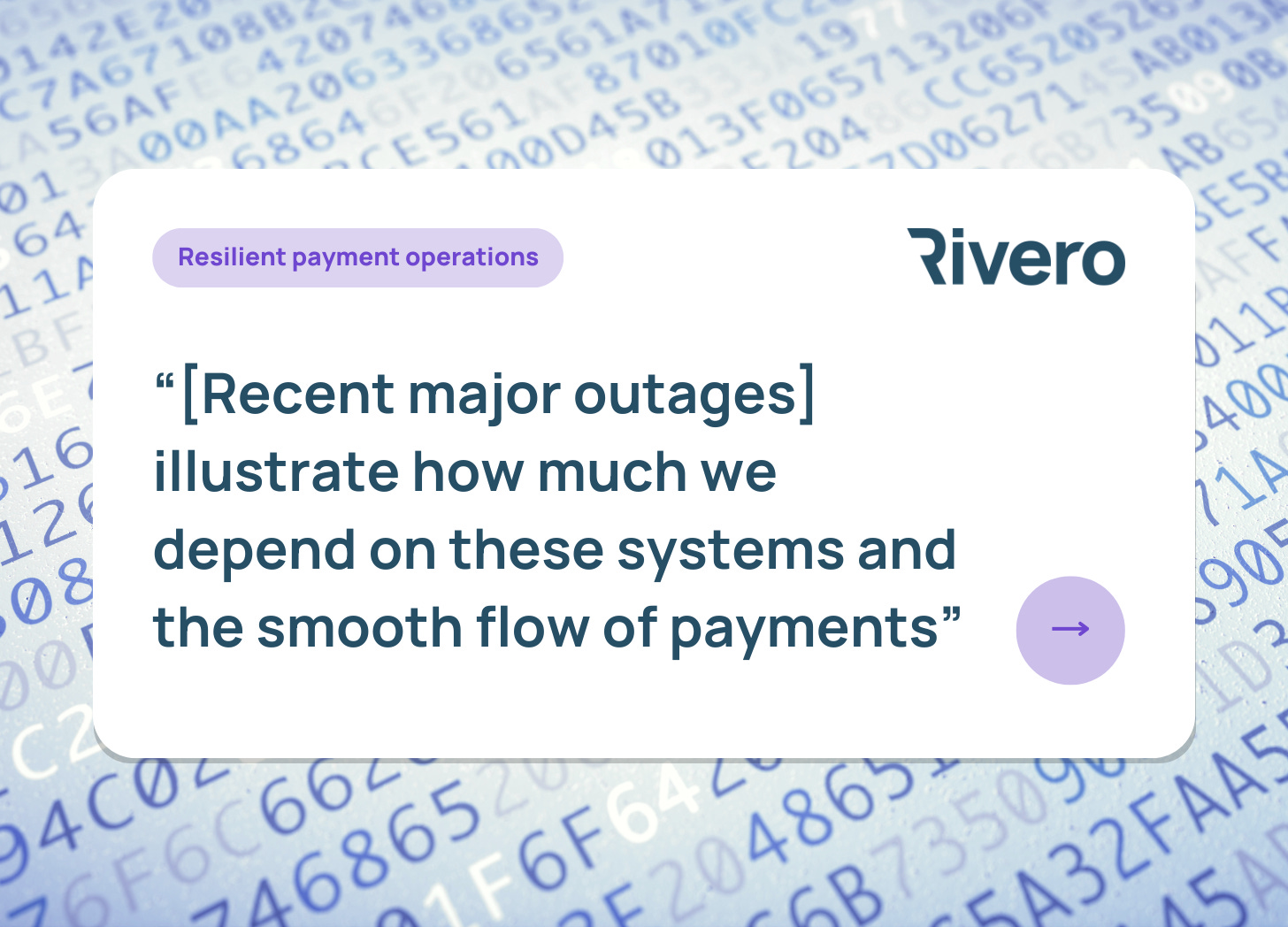 Major outages highlight the need for resilient systems