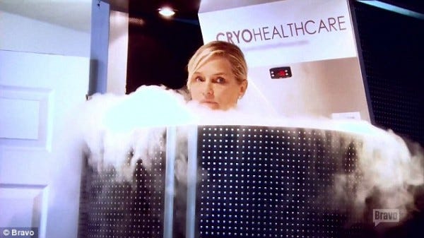 real housewives of beverly hills 611 yolanda foster cryotherapist 2016