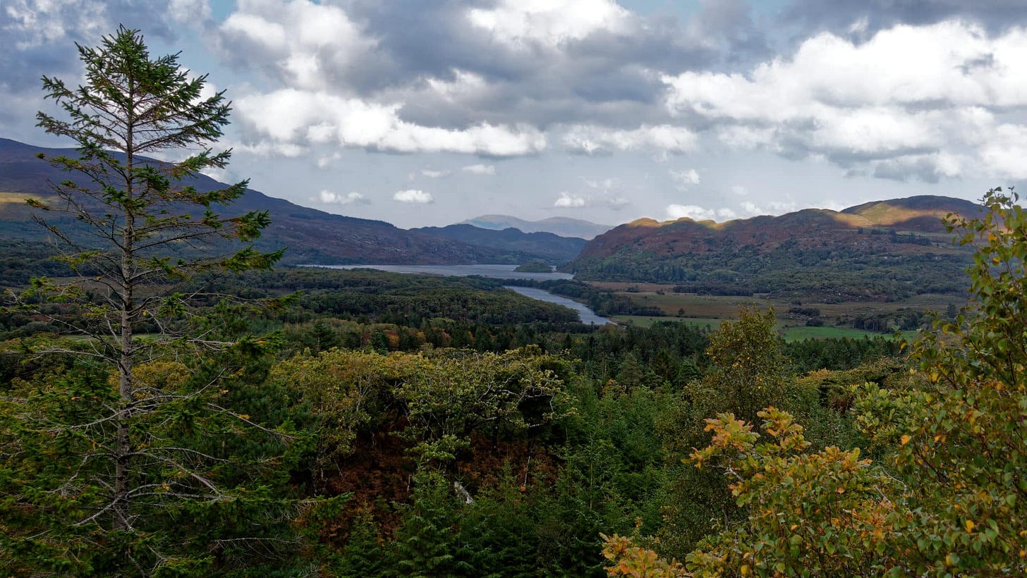 A view of Caragh Lake in September