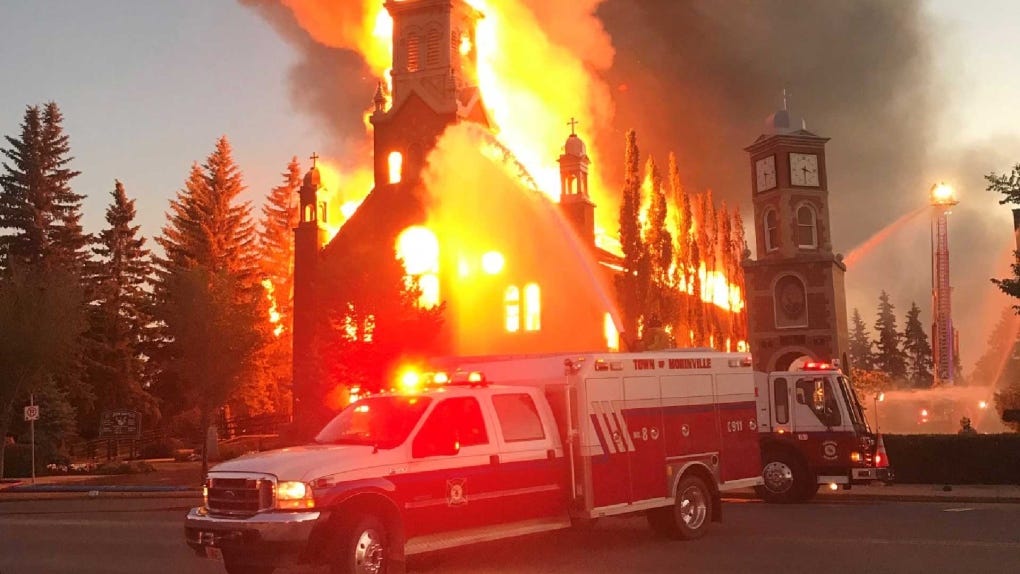 Not in solidarity with us': Indigenous leaders call for church arsons to  stop | CTV News