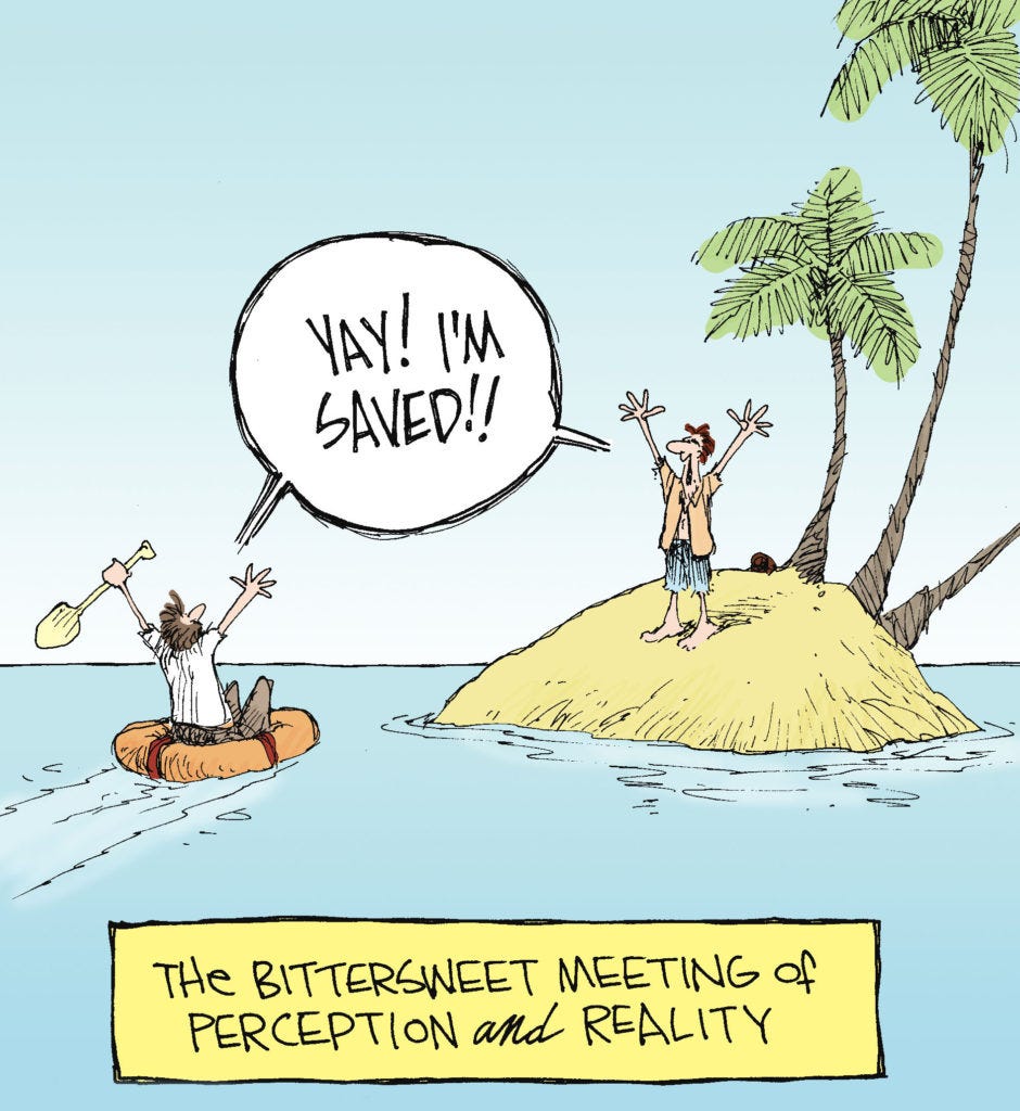 Perception vs reality - Don McMinn %