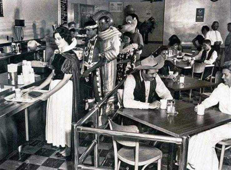 Disneyland Employee Cafeteria 1961