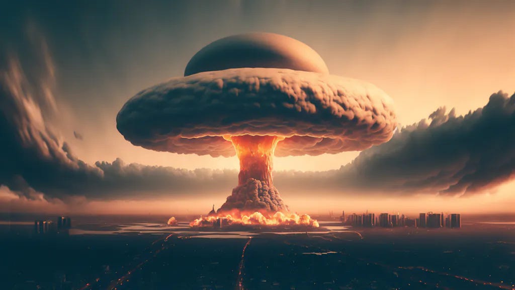Explosion, Nuclear bomb, Apocalypse, Nuclear mushroom (3060x2048) - Desktop  & Mobile Wallpaper