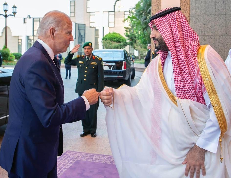 The Human Rights Price of Biden's Visit to Jeddah | Human Rights Watch