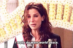 World Peace GIF - World Peace Miss Congeniality Sandra Bullock - Discover &  Share GIFs