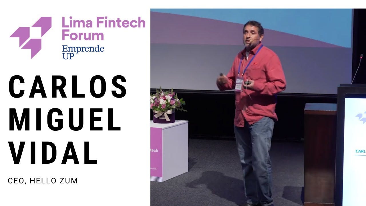 Lima Fintech Forum 2019 - Día 2 - Carlos Miguel Vidal