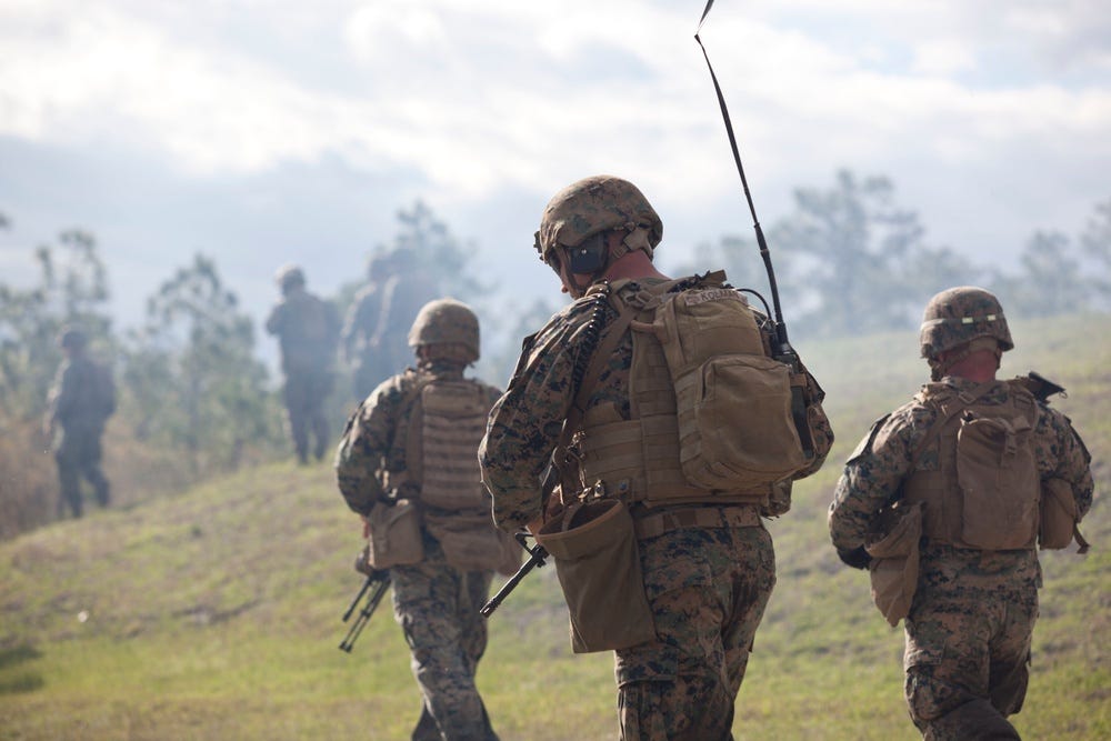 School of Infantry-East Combined Arms Exercise