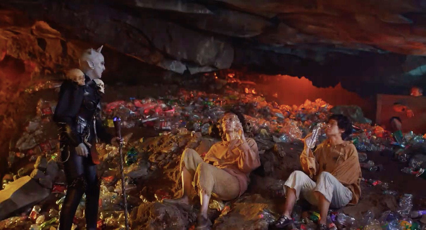 Hades Goes to Hell in Liquid Death's Diabolical Ad About Plastics | Muse by  Clio