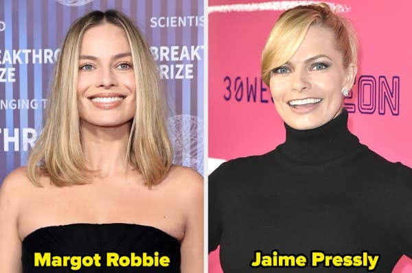 Margot and Jaime, both with blonde hair, light eyes, and sharp jawlines