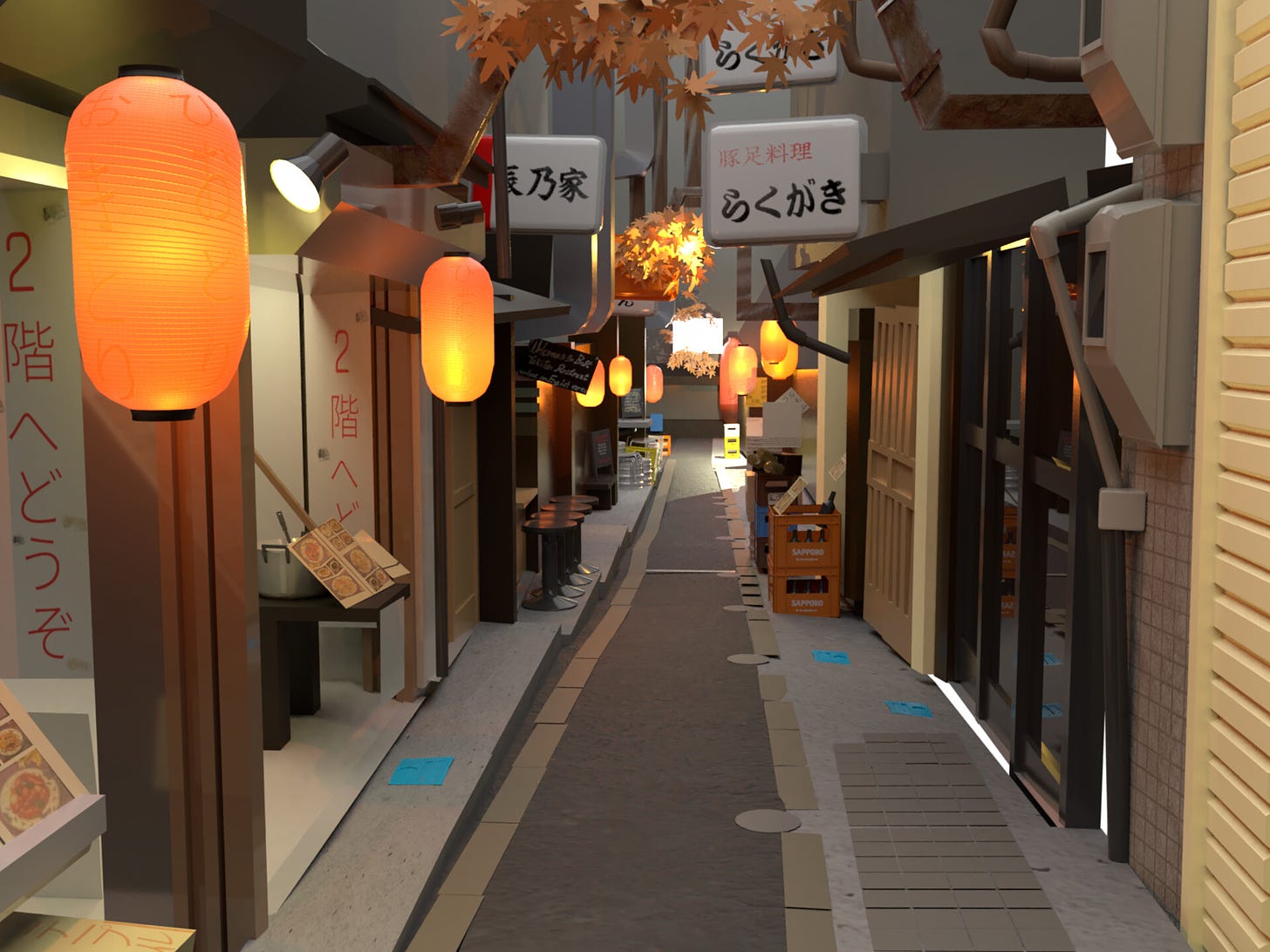 Japanese Alleyway