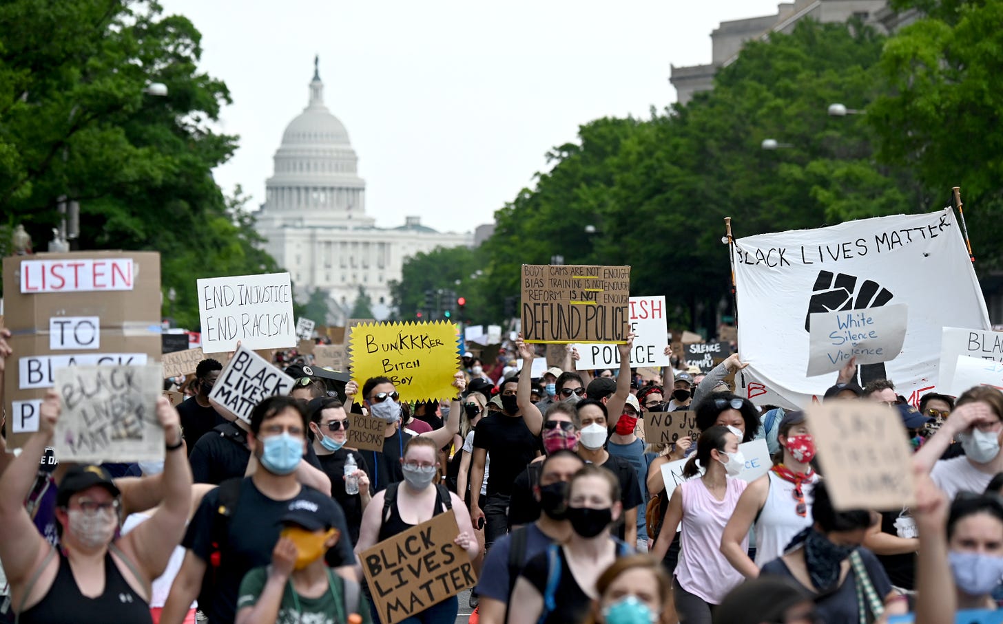 The diversity of the recent Black Lives Matter protests is a good sign for  racial equity | Brookings