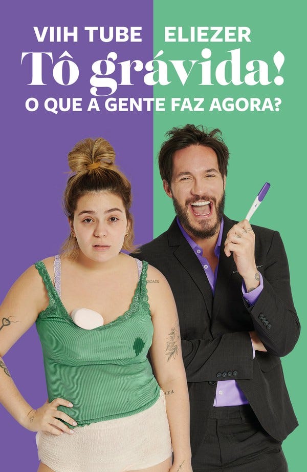 Eliezer responde críticas a capa de livro com Viih Tube: 'Mostrar a  realidade' | TV & Famosos | gshow