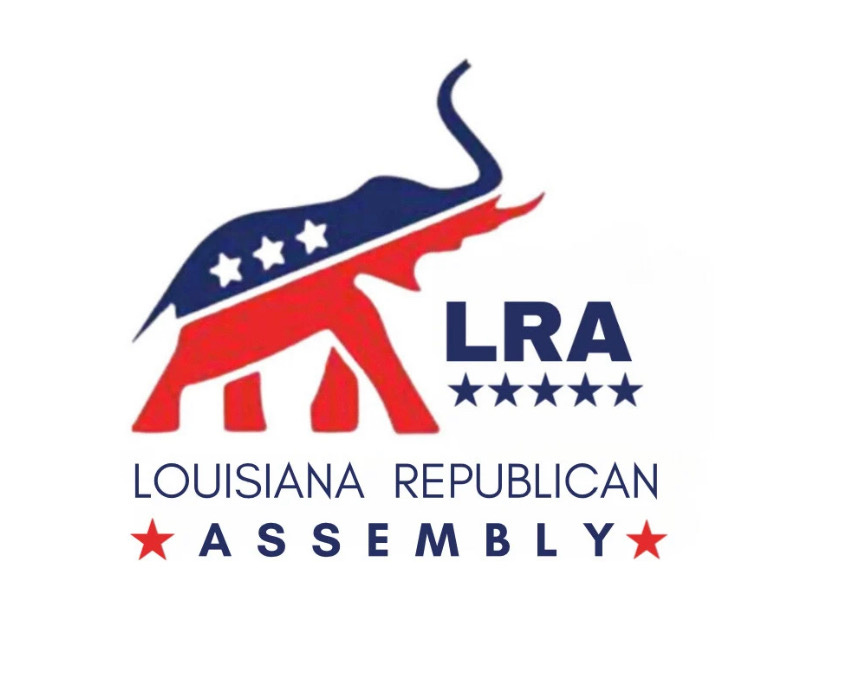 May be an image of elephant and text that says 'LRA LOUISIANA REPUBLICAN ASSEMBLY B A S S E M'