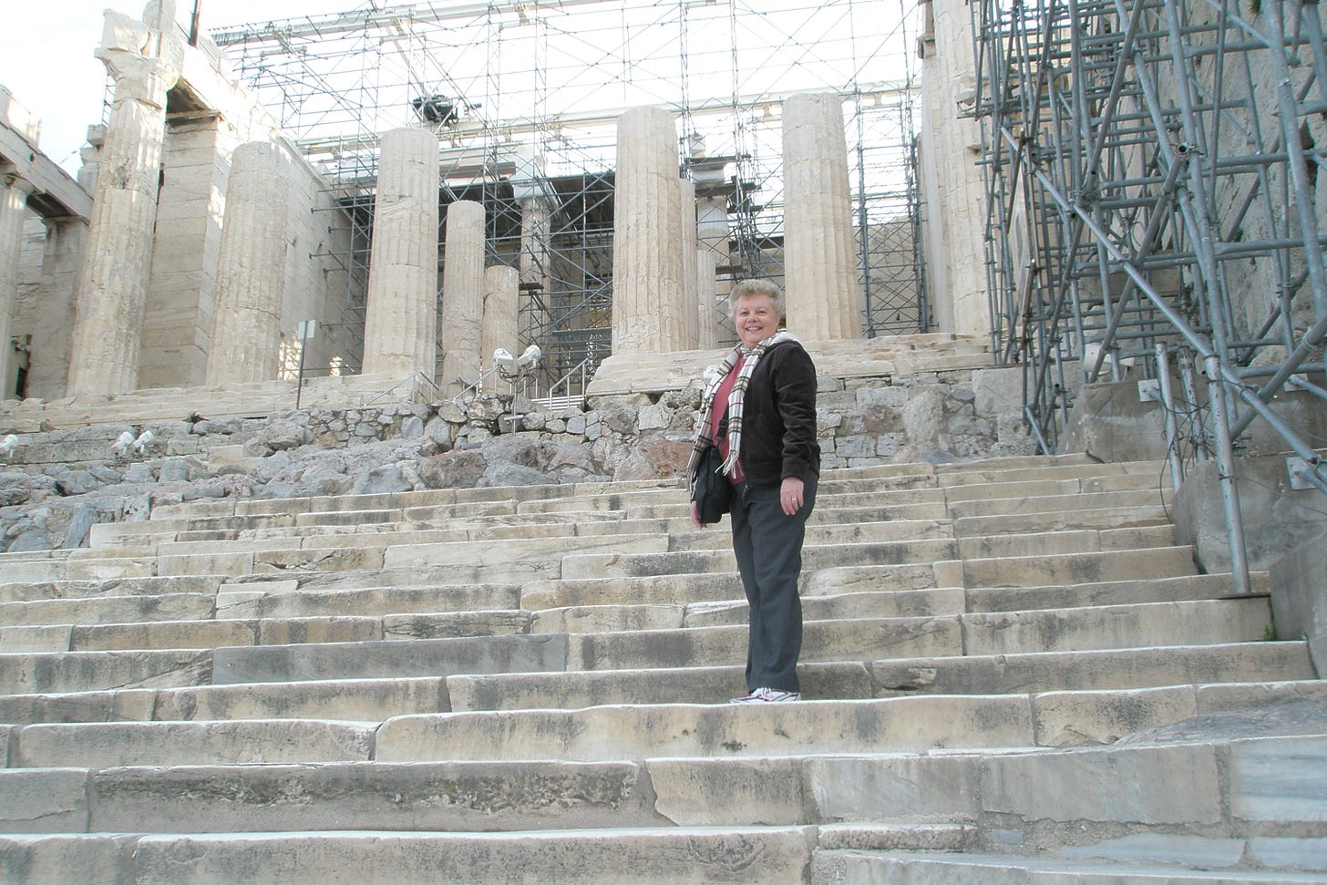 Entrance to the Acropolis, Athens, Greece 2007