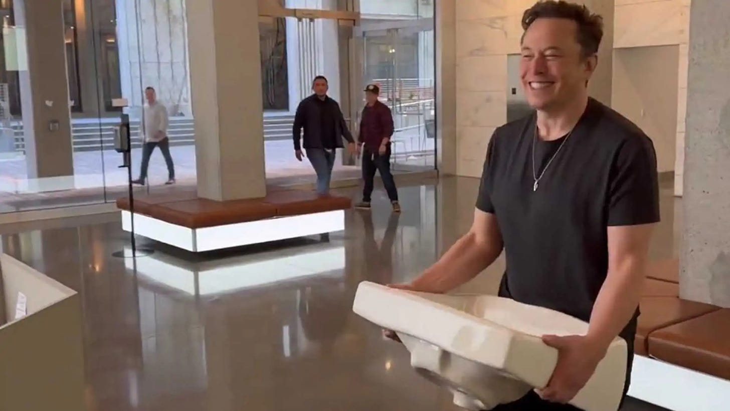 Firings, Privatization, And A Kitchen Sink: Inside Elon Musk's First Days  At Twitter