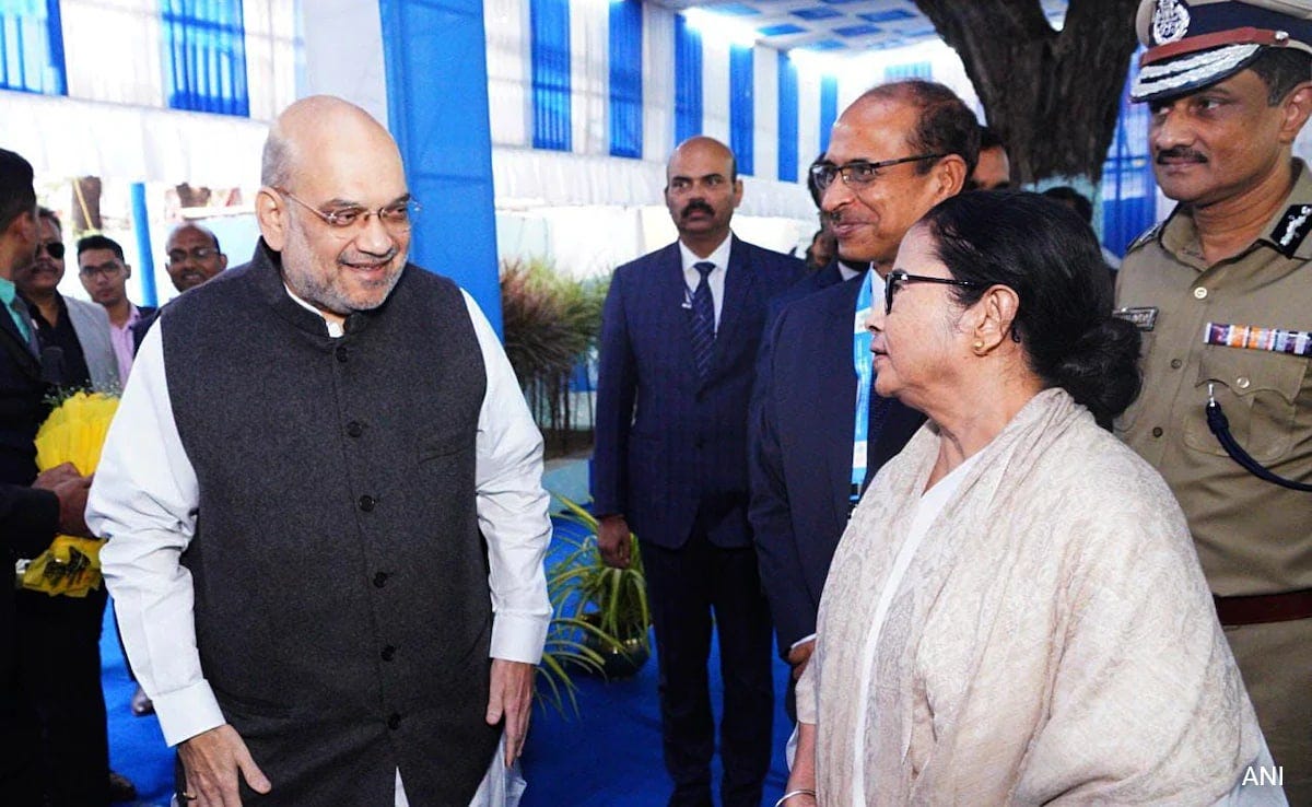 Amit Shah's Take On "Ma, Maati, Manush" In Sharp Attack On Mamata Banerjee