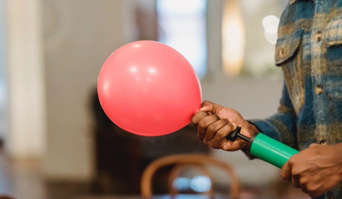 Guide to inflate balloons at home