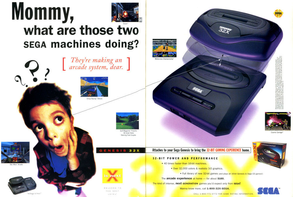 Classic SEGA Ads: SEGA 32X – “Just stick it in your Genesis!” » SEGAbits -  #1 Source for SEGA News