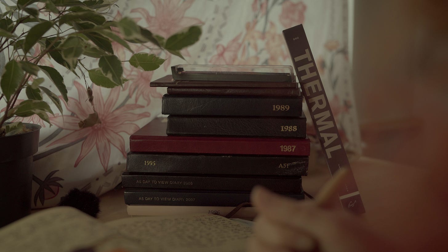 thoughts writing on journalling keeping a diary family generations typewriter travel journal writers perspective archive family photos nostalgia
