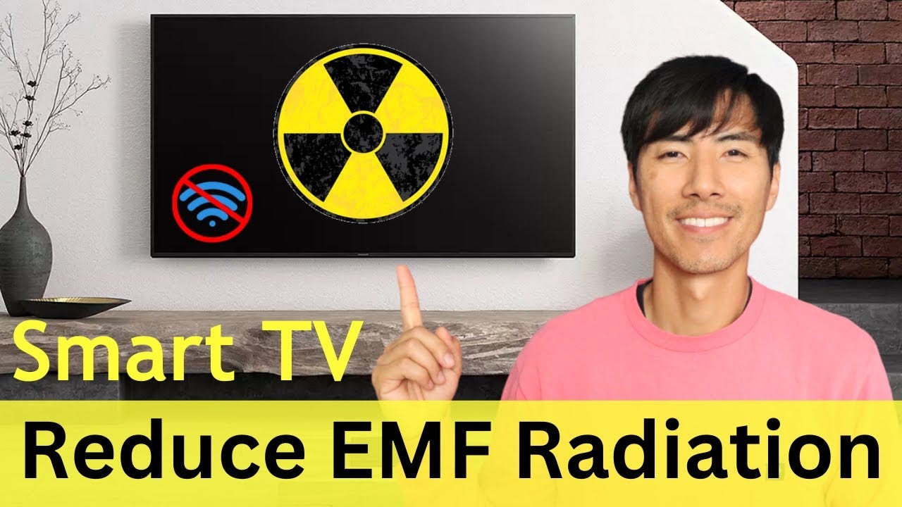 How to Unplug Wi-Fi on Your Smart TV to Reduce EMF Radiation - Vizio 65" TV  - YouTube