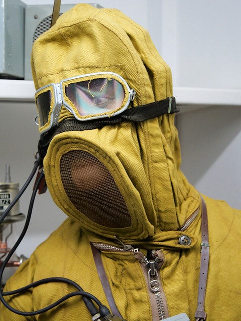 Hack Green Nuclear Bunker, Radiation Suit