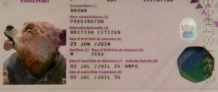 Paddington Bear given UK passport by Home Office | Paddington | The Guardian