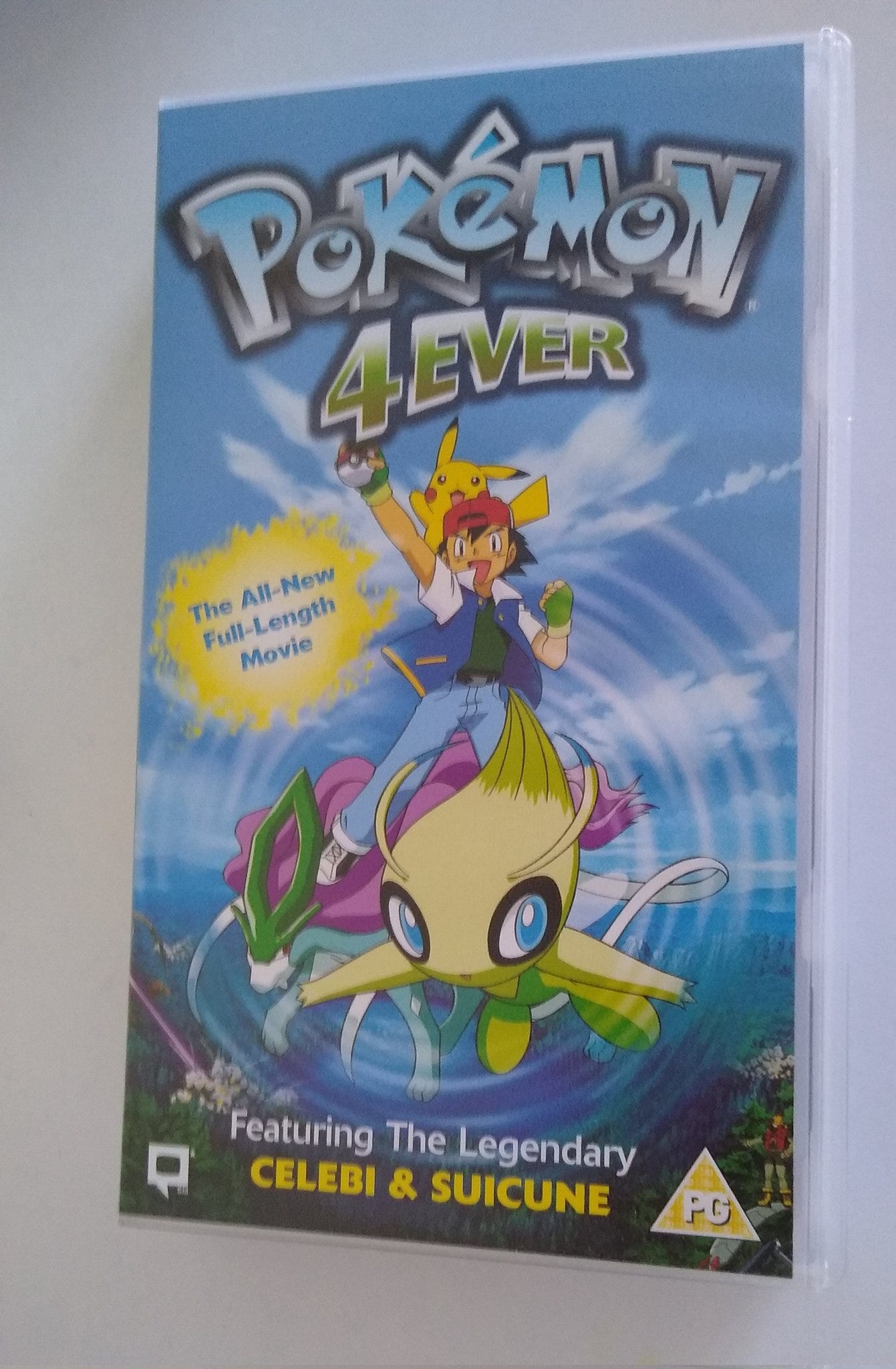 A copy of Pokemon 4Ever on VHS