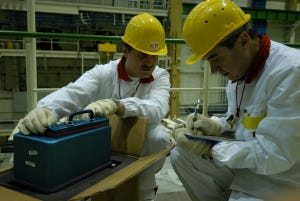 IAEA nuclear inspectors Copyright: IAEA Imagebank Photo Credit: Dean Calma/IAEA