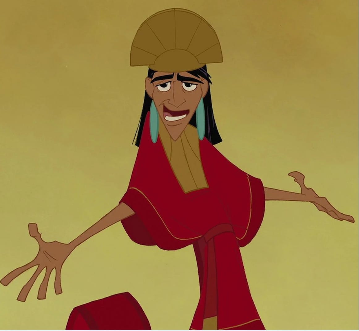 Emperor Kuzco from the Emperor's New Groove