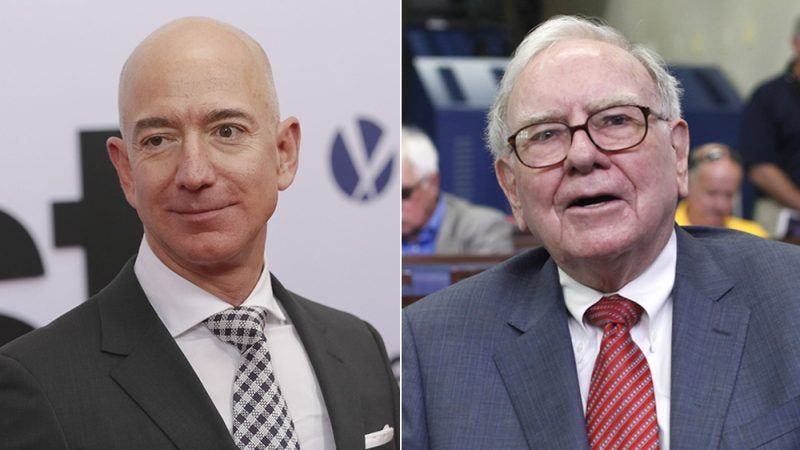 amazon joins with berkshire hathaway for health care insurance warren buffett