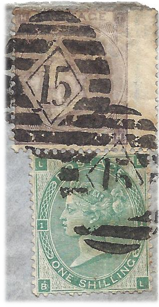 postage stamps on the cover
