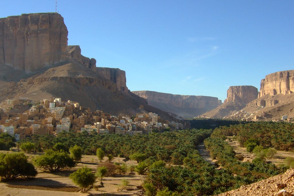 Wadi Hadramaut, Yemen | Credit: Flickr/Will De Freitas; | Flickr