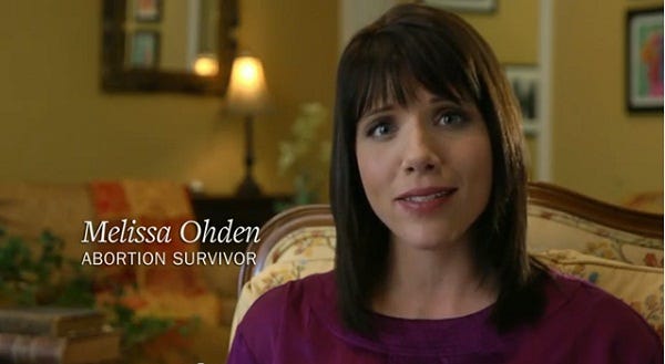 Survivante de l'avortement", Melissa Ohden attaque les positions d'Obama -  Grand Old America