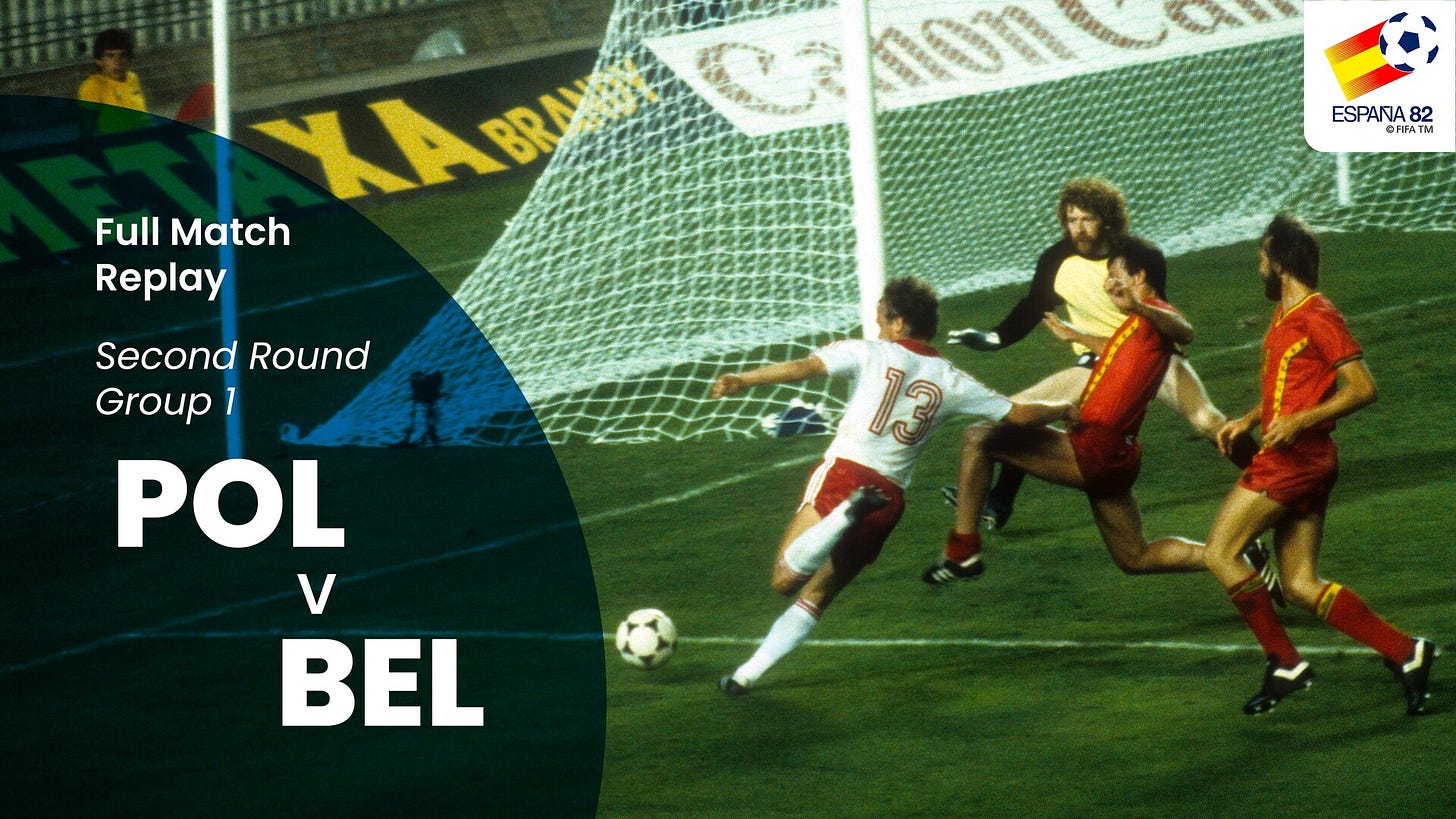 Poland v Belgium | Second Round | 1982 FIFA World Cup Spain™ | Full Match Replay