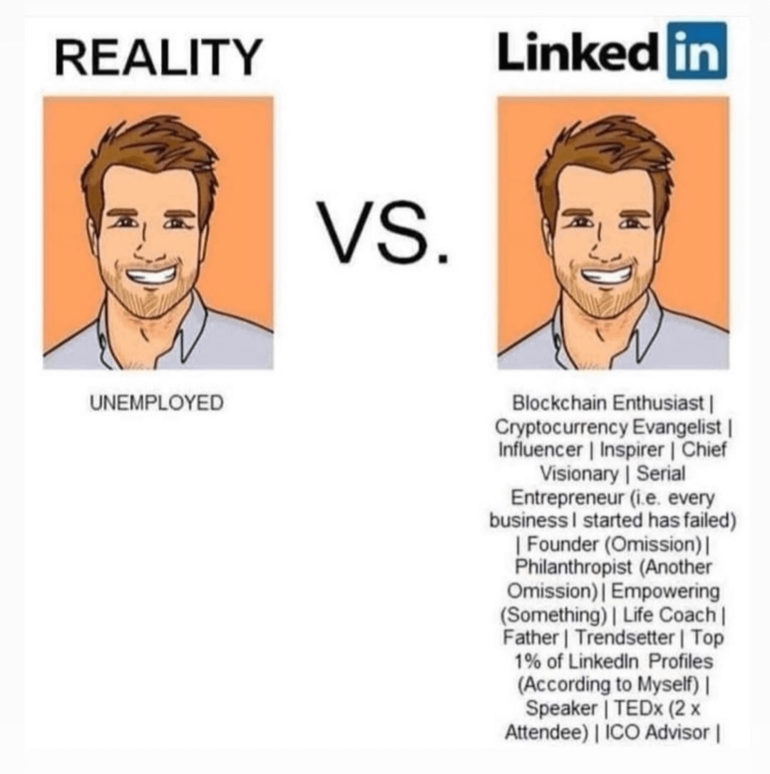 How most entrepreneurs on linkedin be like : r/business