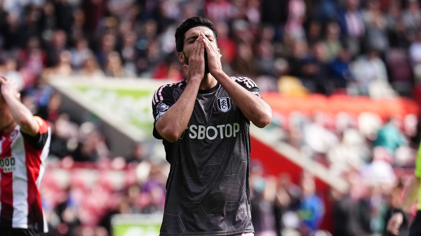 Brentford 0-0 Fulham: Raul Jimenez misses big chance for Cottagers as  rivals draw | Football News | Sky Sports