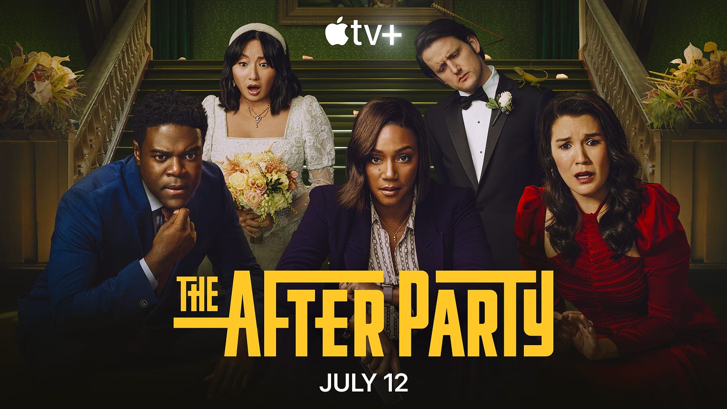 The Afterparty Season 2 Review on Apple TV+ | Double Take TV Newsletter | Jess Spoll