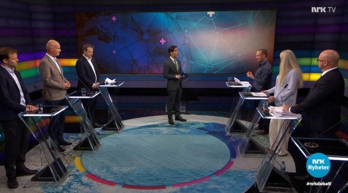 NRK Debatten 19. oktober 2023
