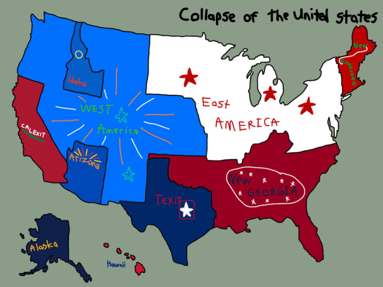Like it or not - Collapse of the United States