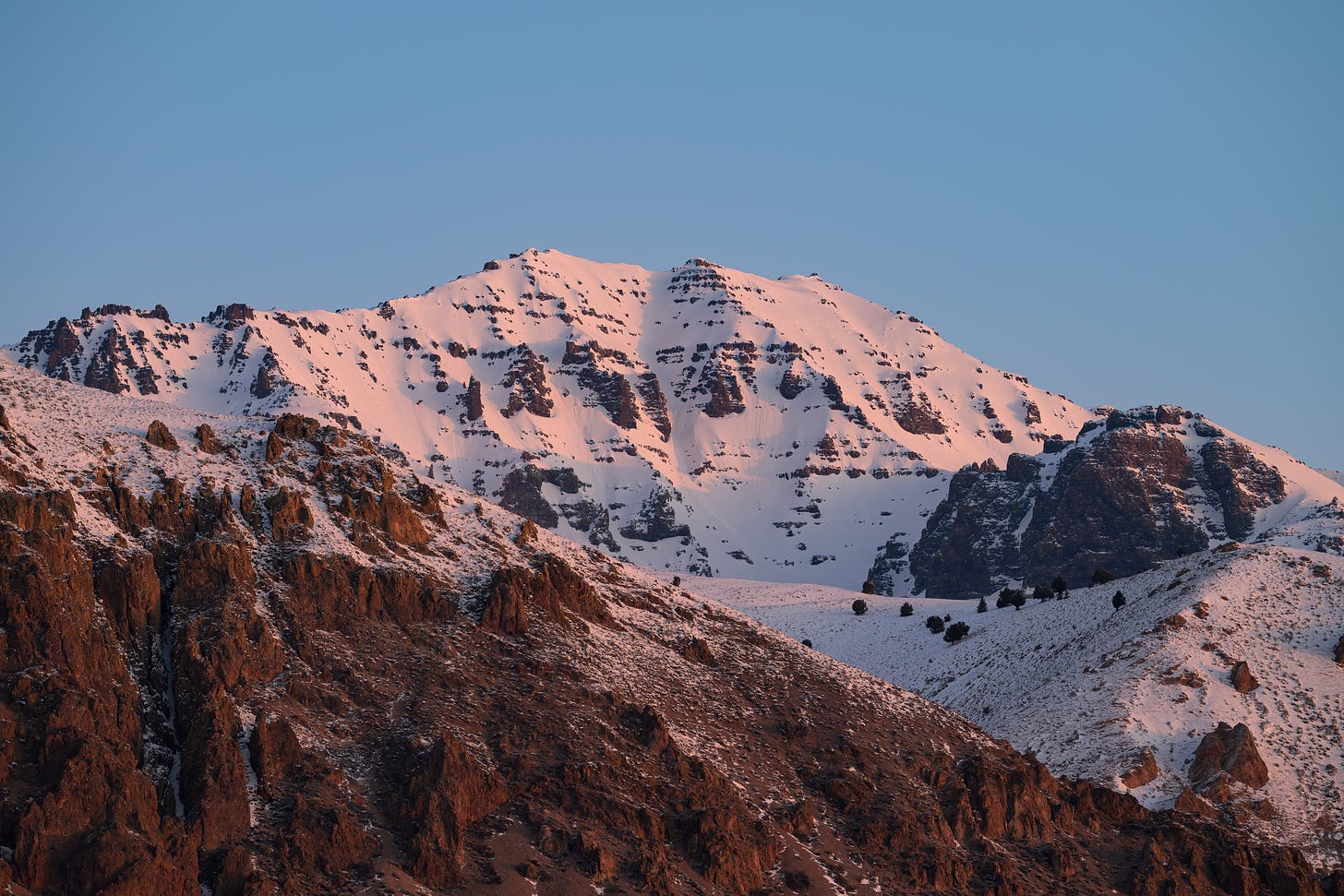Close up of Steens Mountains