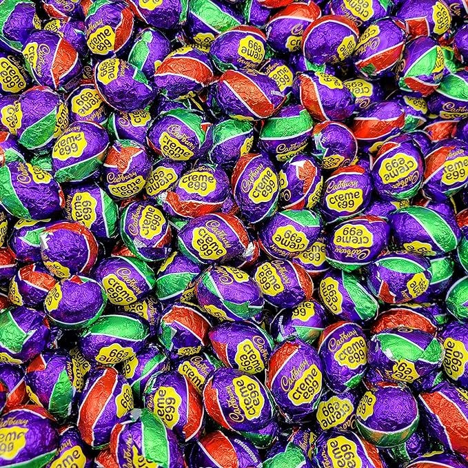 Cadbury Creme Mini Eggs Candy - Indvidually Wrapped Mini Eggs - Perfect for Easter and Beyond - Bulk Party Pack - 4 Pound (Pack of 1)