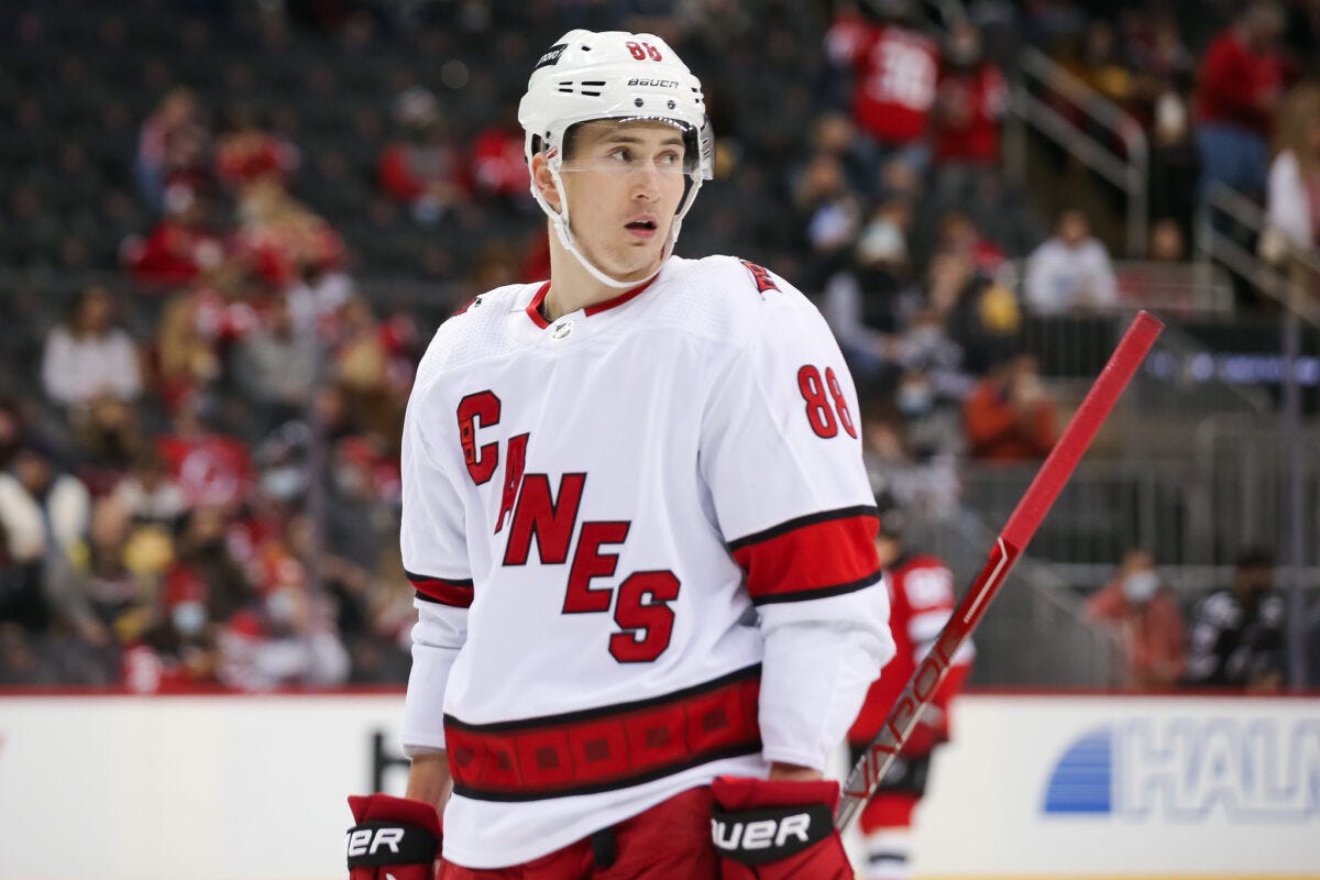 Martin Necas Carolina Hurricanes