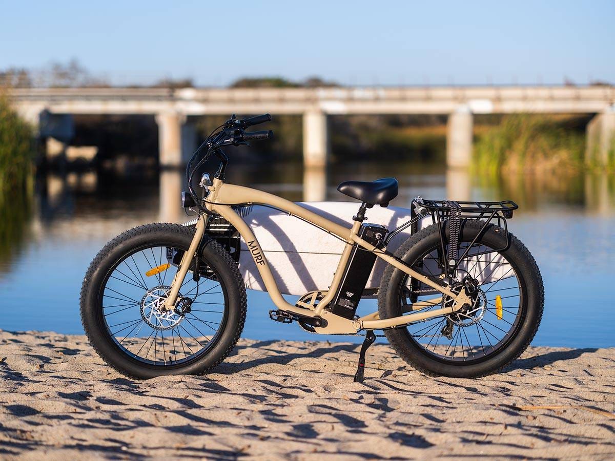 The Fat Murf: The Best Fat Tire Beach Cruiser Electric Bike | Shop Our  Online for your Own Fat Tire Electric Beach Cruiser – Murf Electric Bikes